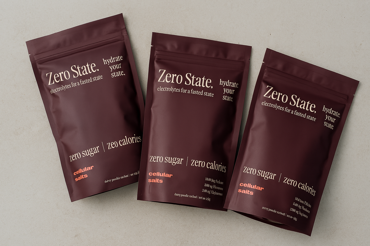 Zero State - Electrolytes. 3 Months Supply
